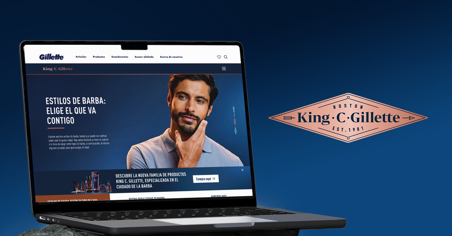 Website King C Gillette